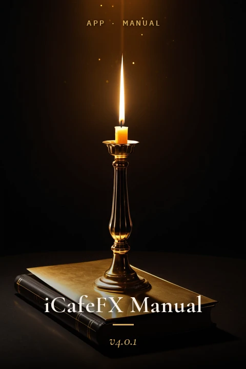 iCafeFX Manual v4.0.1 คู่มือแอป AI วิเคราะห์ Forex และทอง XAUUSD