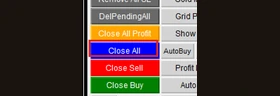 ปุ่ม Close All · ปิดออเดอร์ทุกตัว