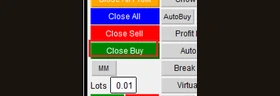 ปุ่ม Close Buy · ปิดเฉพาะฝั่งซื้อ