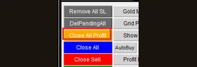 ปุ่ม Close All Profit · ปิดออเดอร์ที่กำไรเท่านั้น