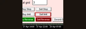ปุ่ม Sell Limit · ตั้งขายเหนือราคา