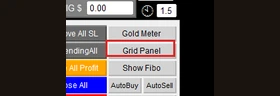 ปุ่ม Grid Panel · แสดงแผง Grid