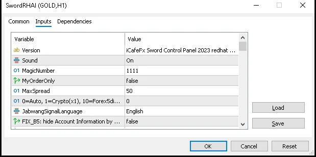 v4.67 · 2026-09 · หน้าต่างคุณสมบัติ EA แท็บ Common